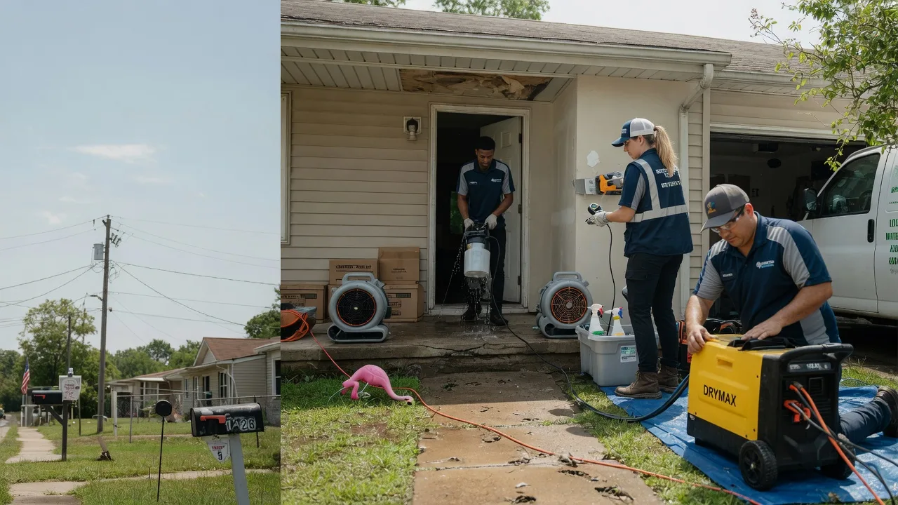 Storm Damage Water Removal in Shelbyville, MO near me